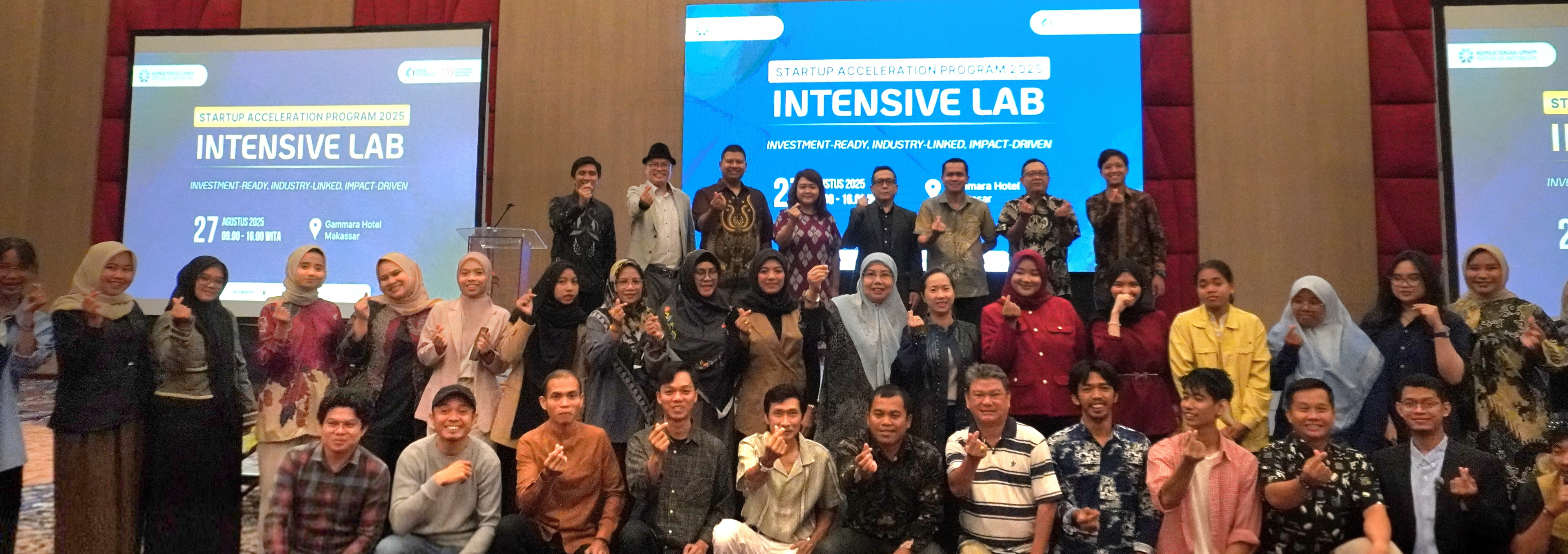 Startup Acceleration 2025 Gelar Intensive Lab Perdana di Makassar